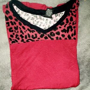 Mid-arm long sleeve.